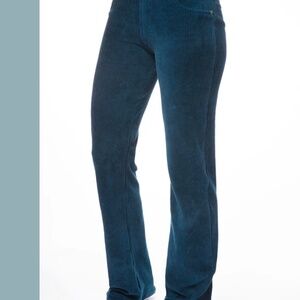 NWT Goddesswear Classic Corduroy Flare Pants-Style 886-Midnight-Size1-34”inseam